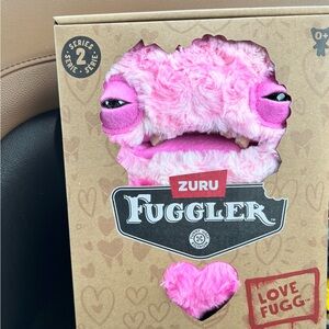 Zuru Fuggler Love Fugg series 2 Wide Eyed Weirdo pink heart funny ugly monster
